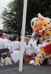 Xia Quan Leeuwendans Diner & Blanc Rotterdam 2011